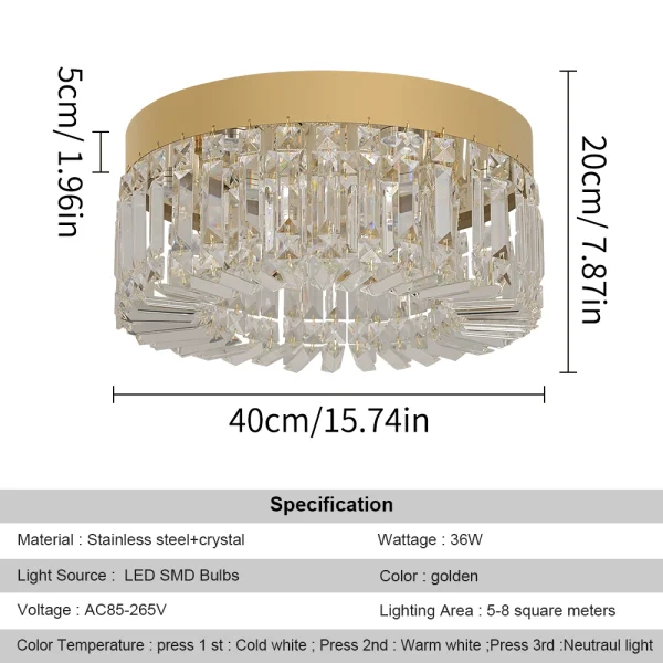 Gold Luxury Modern Chandeliers
