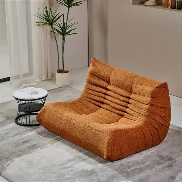 Designer Caterpillar Reclining Sofa