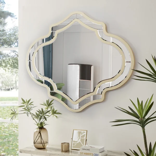 Large Gold Wall Mirror